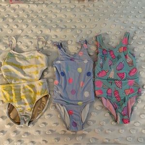 3 bathing suits. Gap and H&M. Size 4-6.